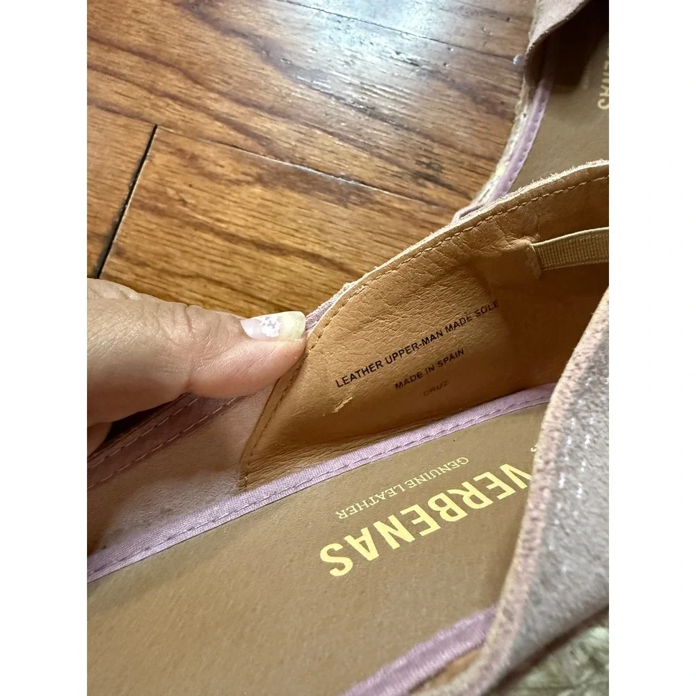 Verbenas cruz espadrille